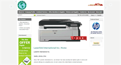 Desktop Screenshot of laserlinkintl.com